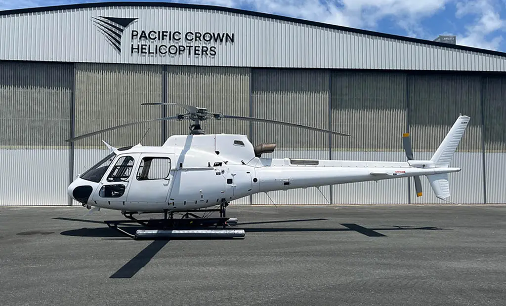 Airbus AS350 B3e, Airbus Helicopter, Pacific Crown Helicopters Hangar