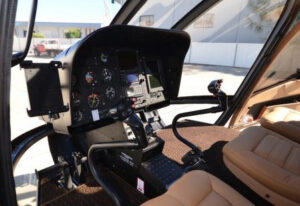 Close-up of EC130 Interior