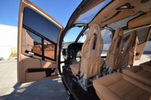 Close-up of EC130 Interior