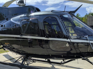 Airbus AS350 Sliding door modification