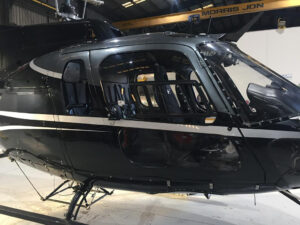 Airbus AS350 Sliding door modification