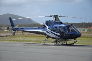 Airbus AS350 B3+ at sunshine coast airport