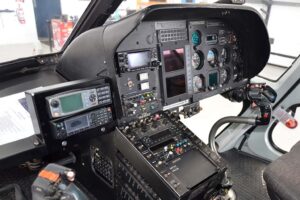 Close-up of AS350 B3 Avionics