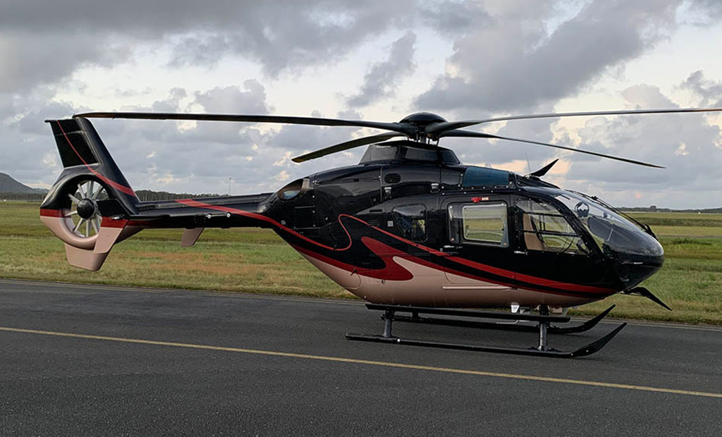 Airbus EC1365 P2+ at Sunshine Coast Airport