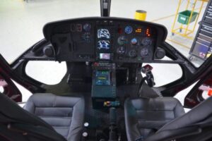 Airbus AS350 avionics panel