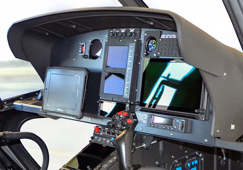 Helicopter avionics, as350 helicopter cockpit, avionics upgrade, custom avionics suite