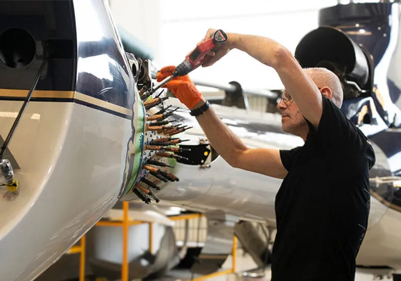Heavy maintenance airbus helicopters, level d maintenance