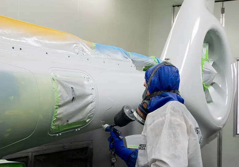helicopter paint, custom helicopter paint, helicopter paint scheme