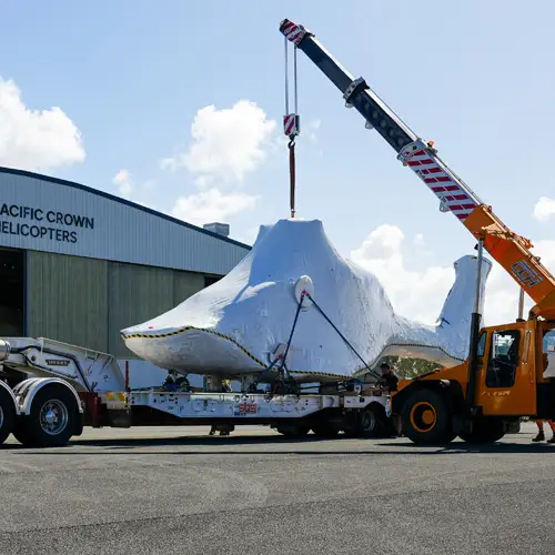 H160 at Pacific Crown Hangar in Australia